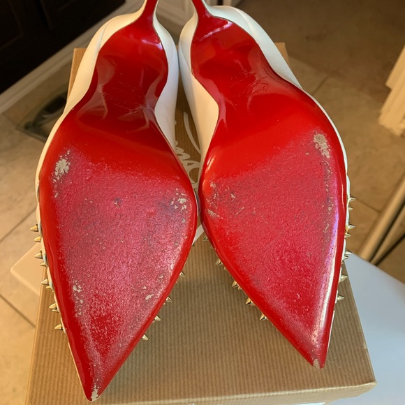 Authentic Christian Louboutin Bareta 100 size 37.5 - Picture 3 of 4